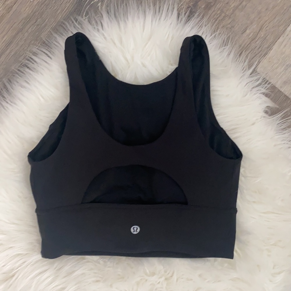 Lululemon Black Sports Bra